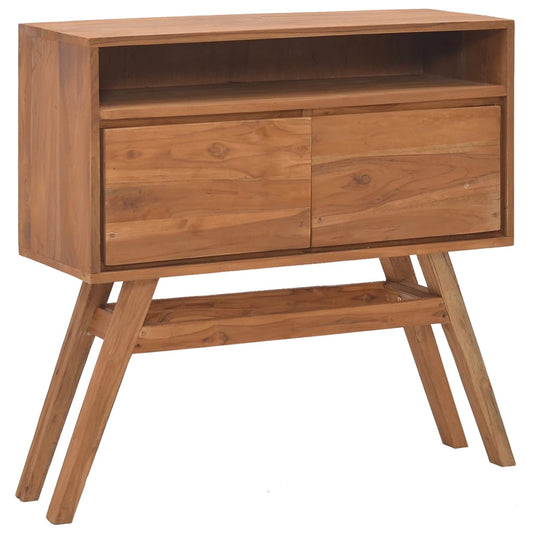 Console Table 80x30x80 cm Solid Teak Wood