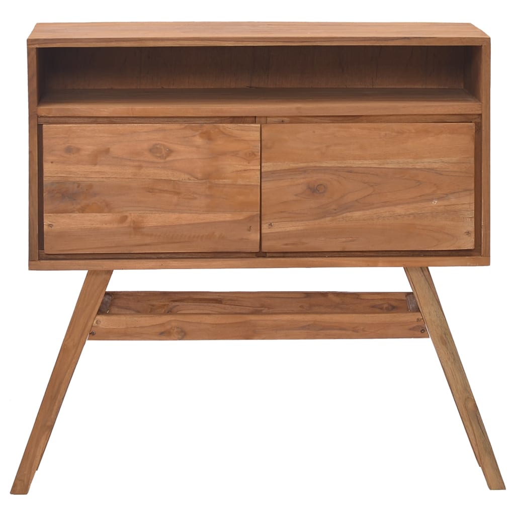 Console Table 80x30x80 cm Solid Teak Wood