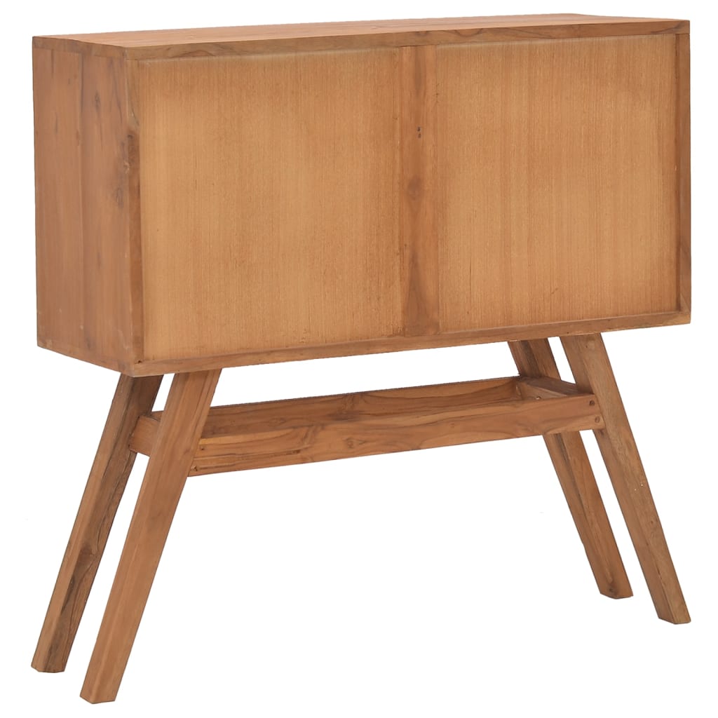 Console Table 80x30x80 cm Solid Teak Wood