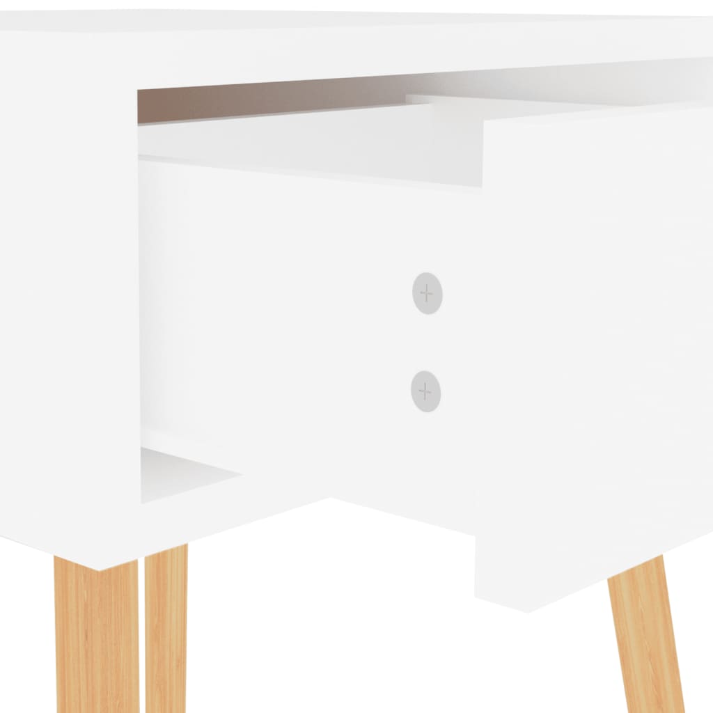 Bedside Cabinets 2 pcs High Gloss White 40x40x56 cm Engineered Wood