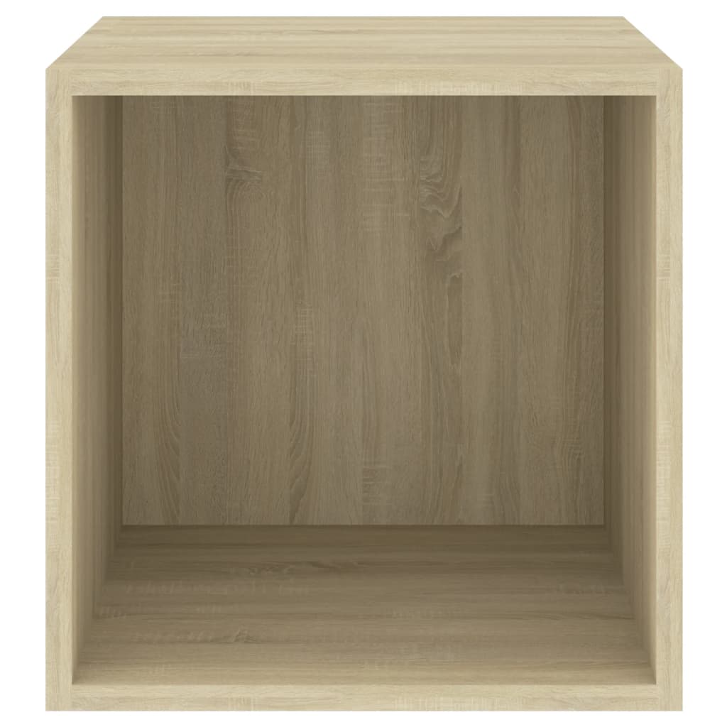 Wall Cabinets 2 pcs Sonoma Oak 37x37x37 cm Engineered Wood