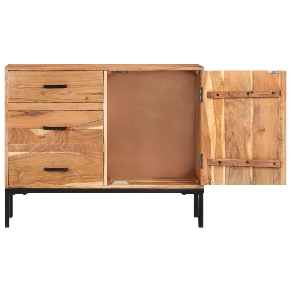 Sideboard 88x30x73 cm Solid Acacia Wood