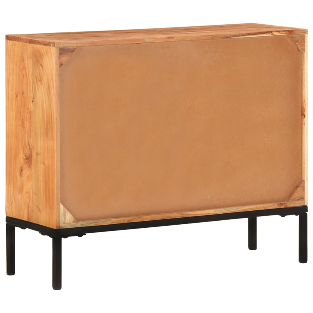 Sideboard 88x30x73 cm Solid Acacia Wood