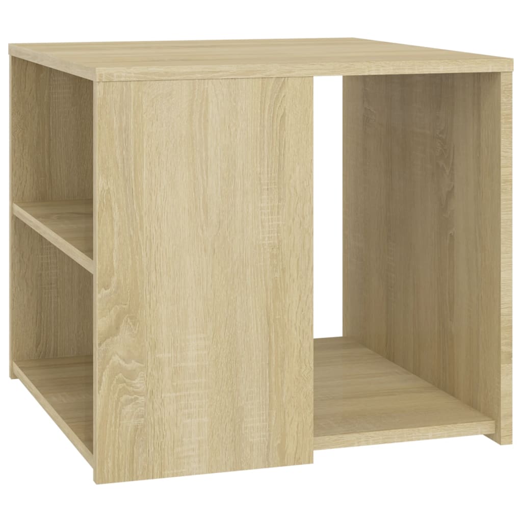 Side Table Sonoma Oak 50x50x45 cm Engineered Wood