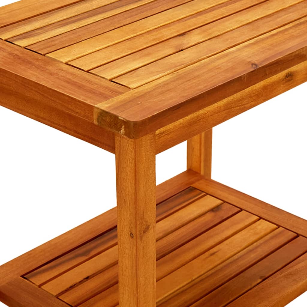 Coffee Table 50x35x45 cm Solid Acacia Wood