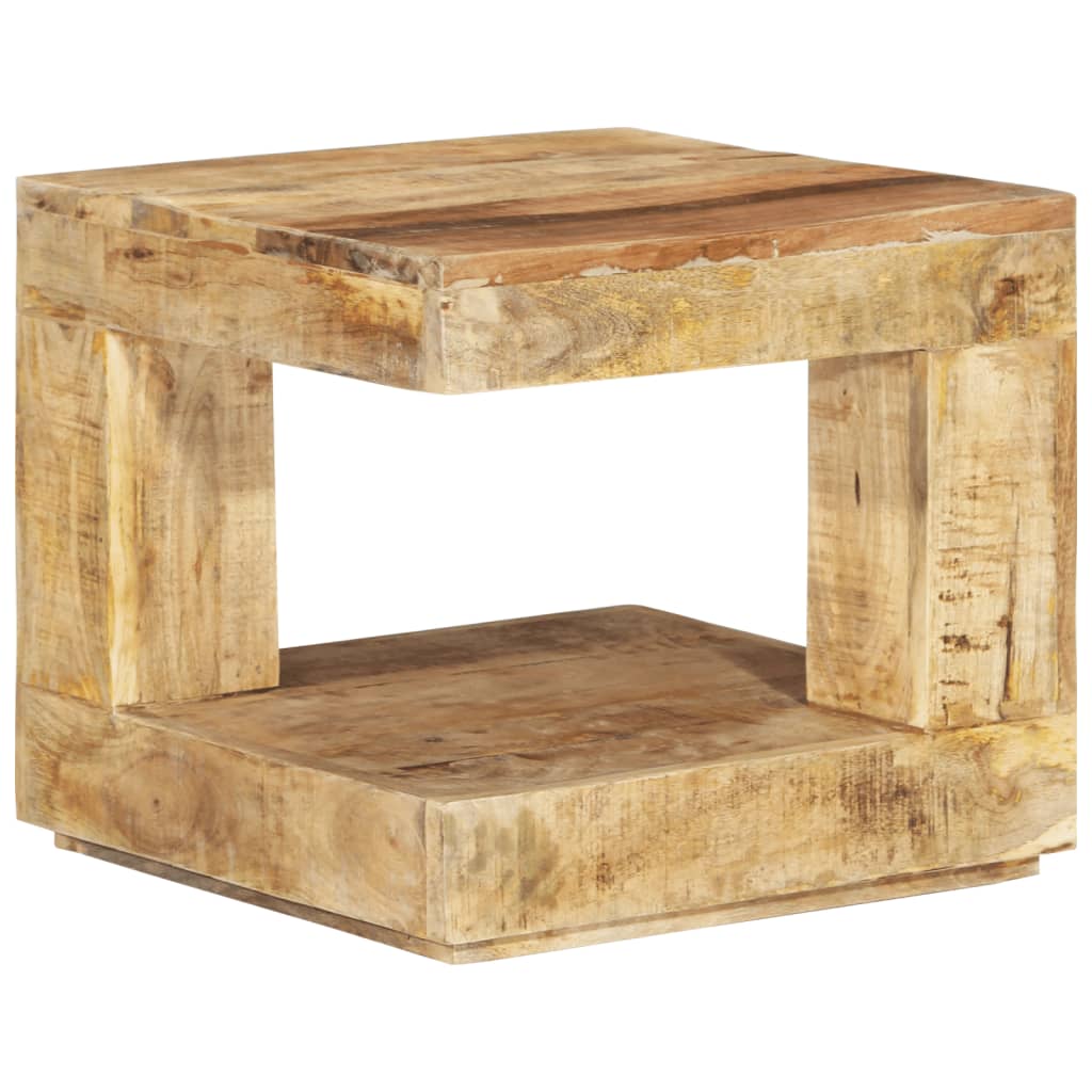 Coffee Table 45x45x40 cm Solid Wood Mango