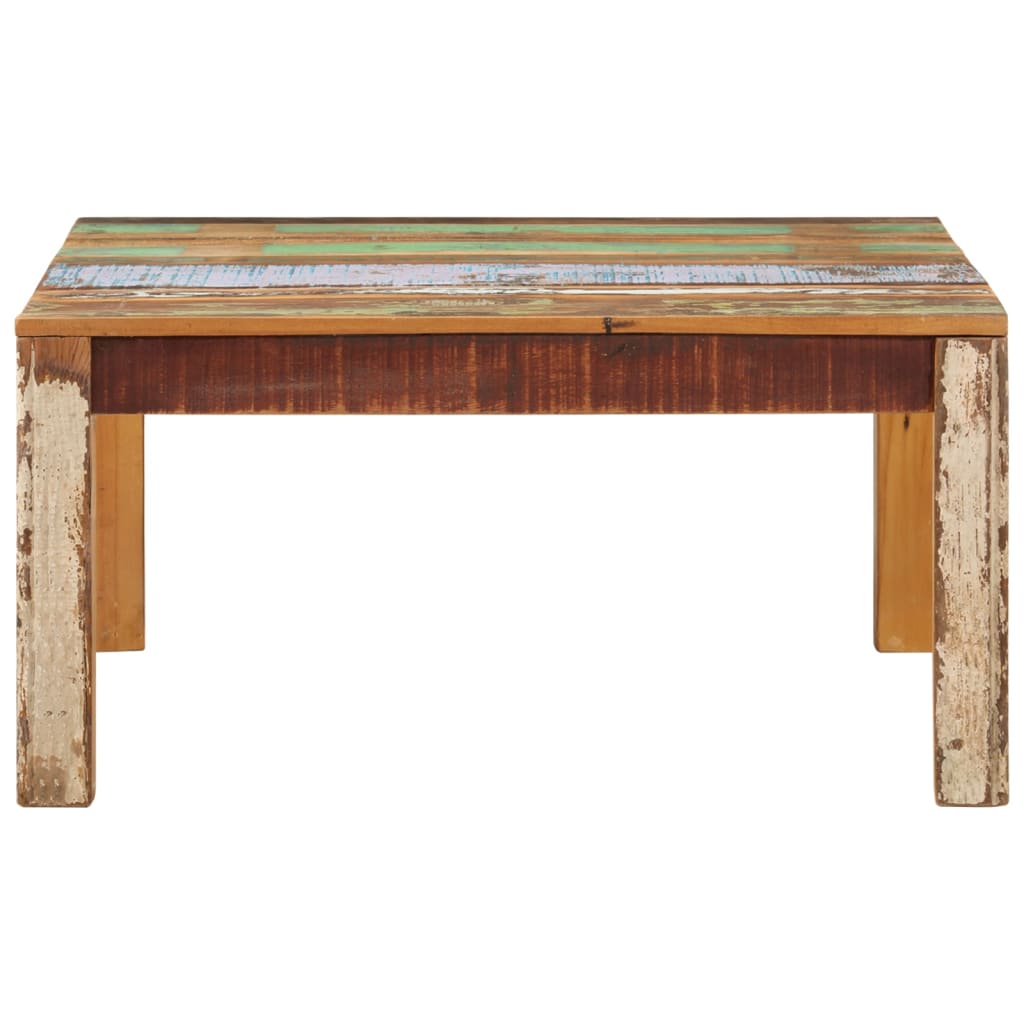 Coffee Table 80x80x40 cm Solid Wood Reclaimed