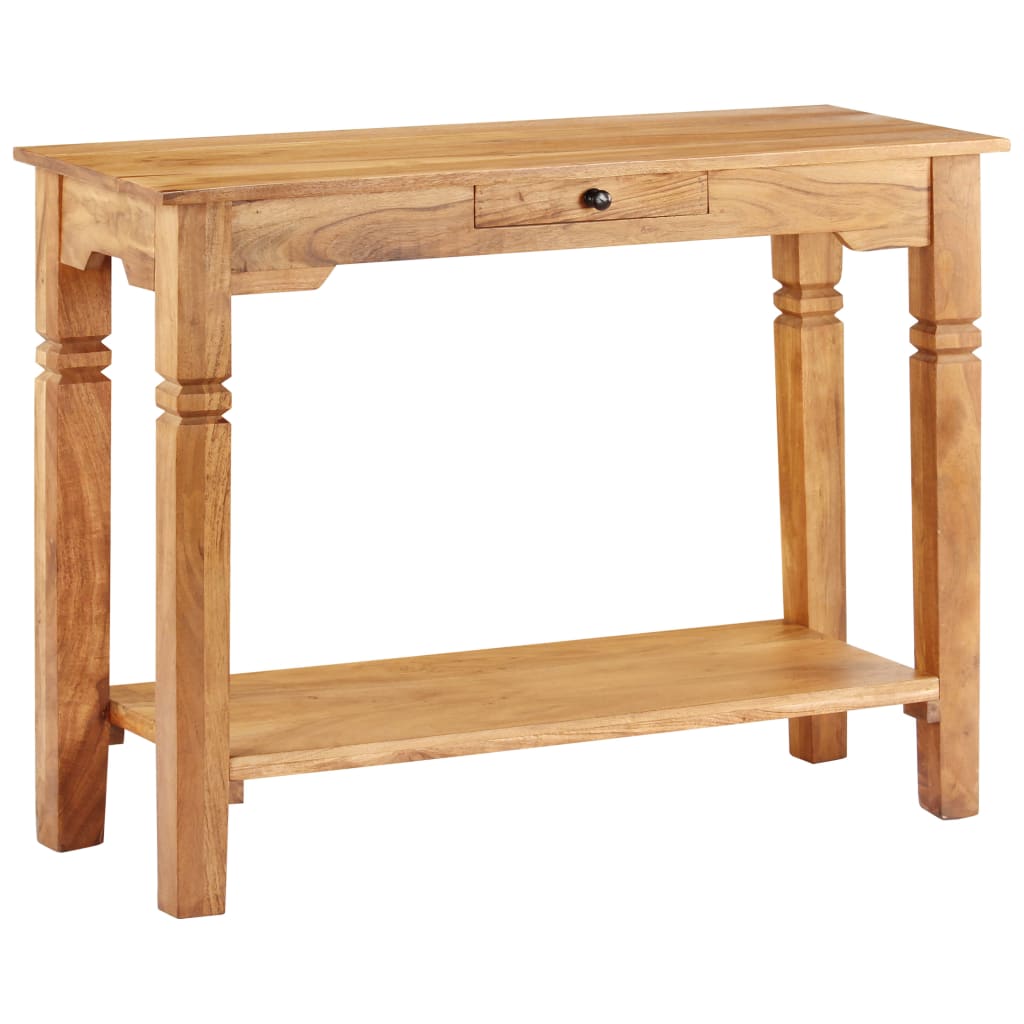 Console Table 100x40x76 cm Solid Wood Acacia