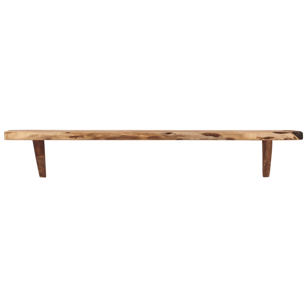 Wall Shelves 2 pcs 110x20x18 cm Solid Wood Acacia