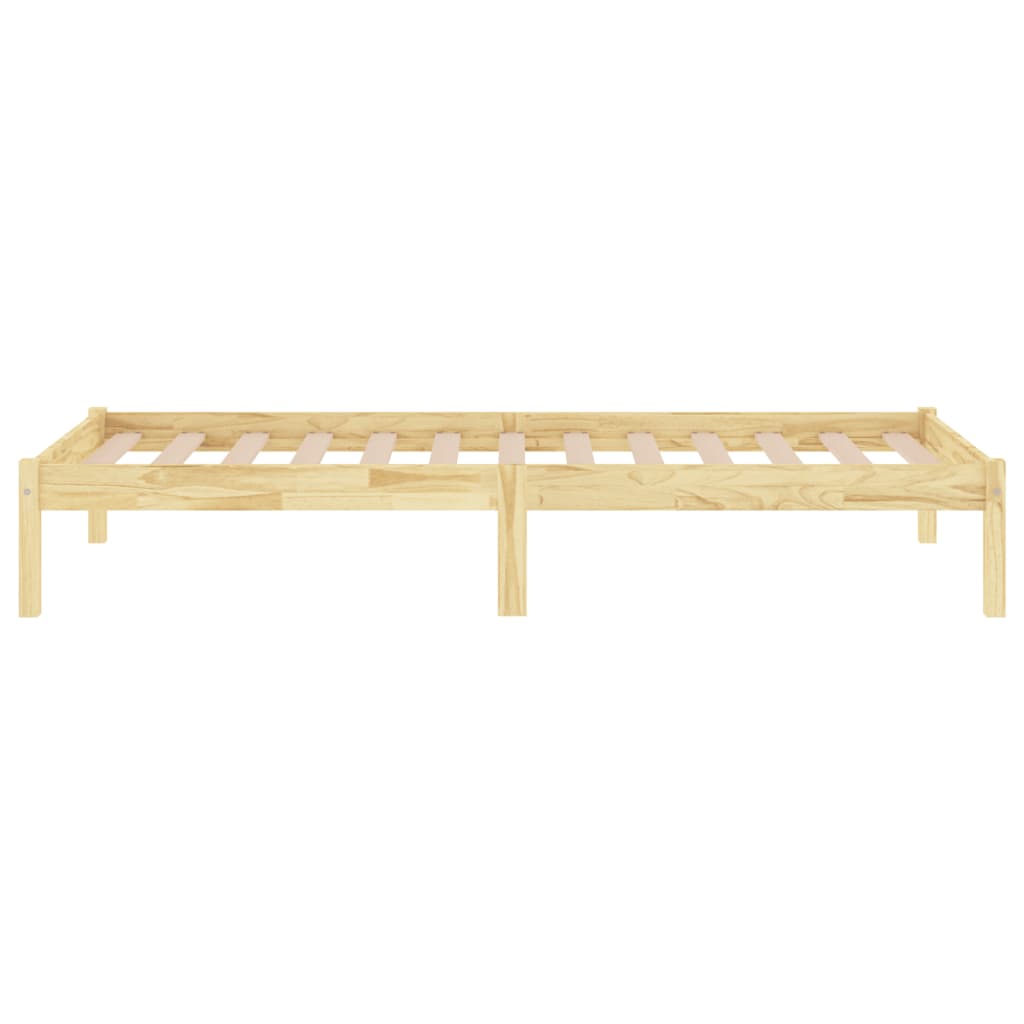 Bed Frame Solid Wood 92x187 cm Single Size