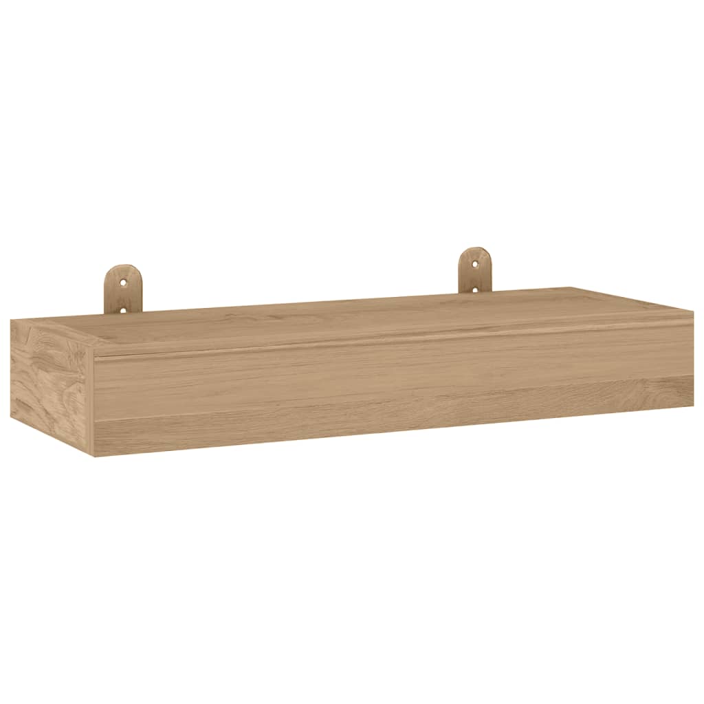 Wall Shelves 2 pcs 40x15x6 cm Solid Wood Teak