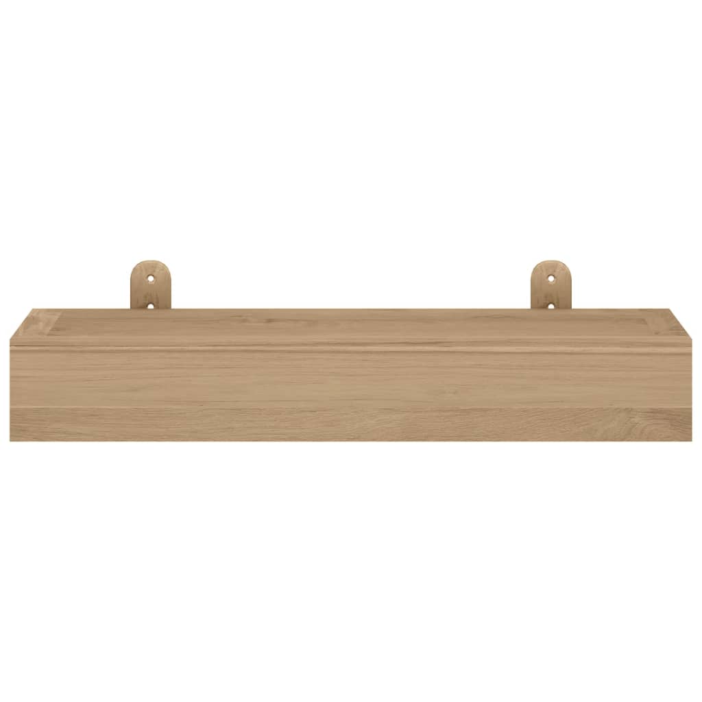 Wall Shelves 2 pcs 40x15x6 cm Solid Wood Teak