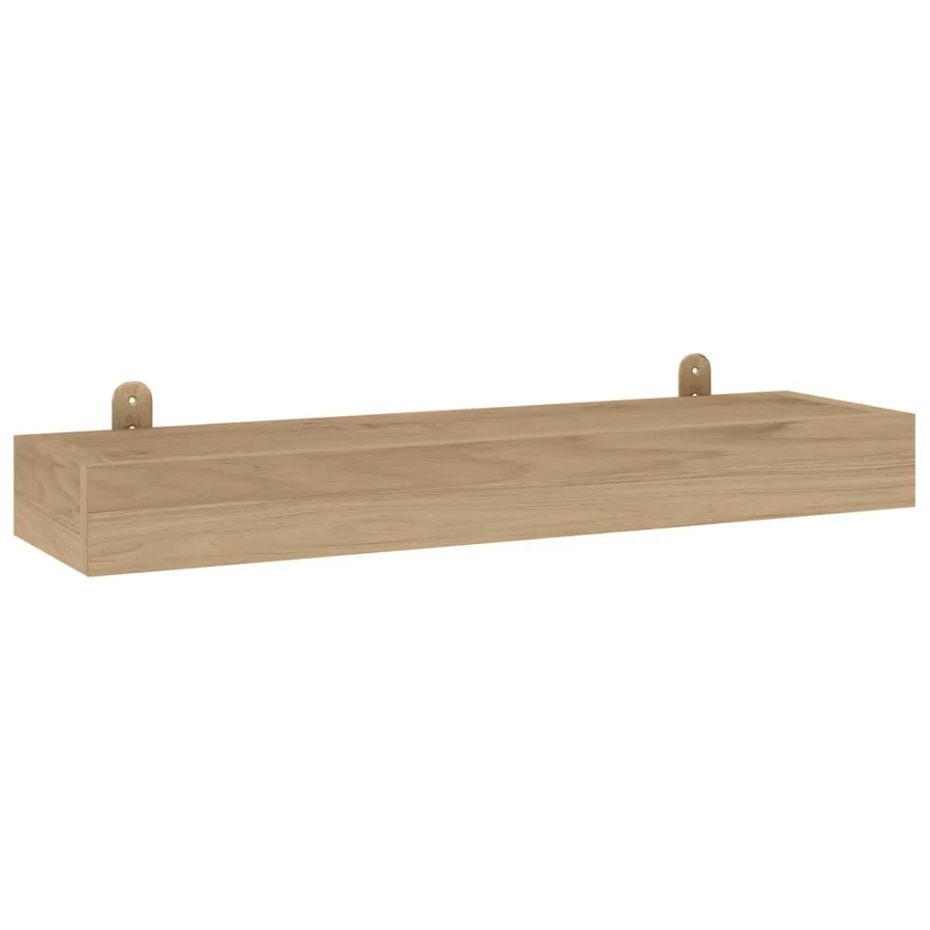 Wall Shelves 2 pcs 60x15x6 cm Solid Wood Teak