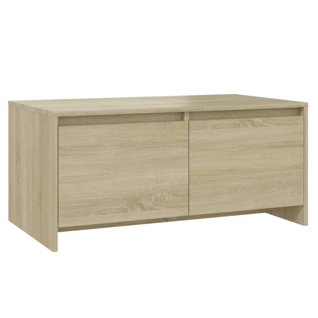 Coffee Table Sonoma Oak 90x50x41.5 cm Engineered Wood