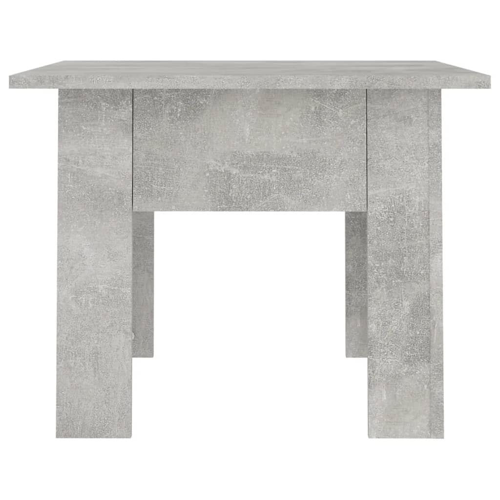 Coffee Table Concrete Grey 55x55x42 cm Engineered Wood