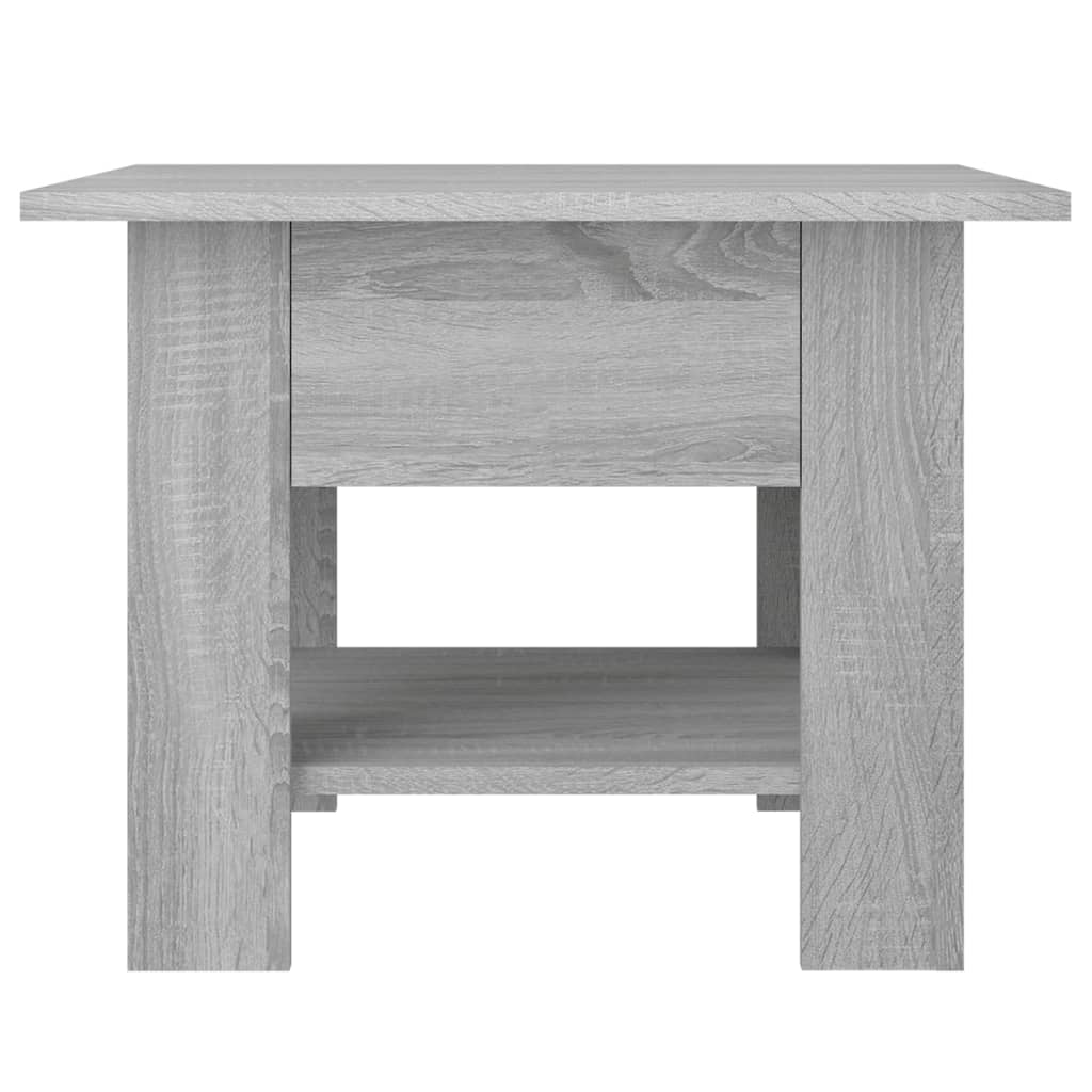 Coffee Table Grey Sonoma 55x55x42 cm Engineered Wood