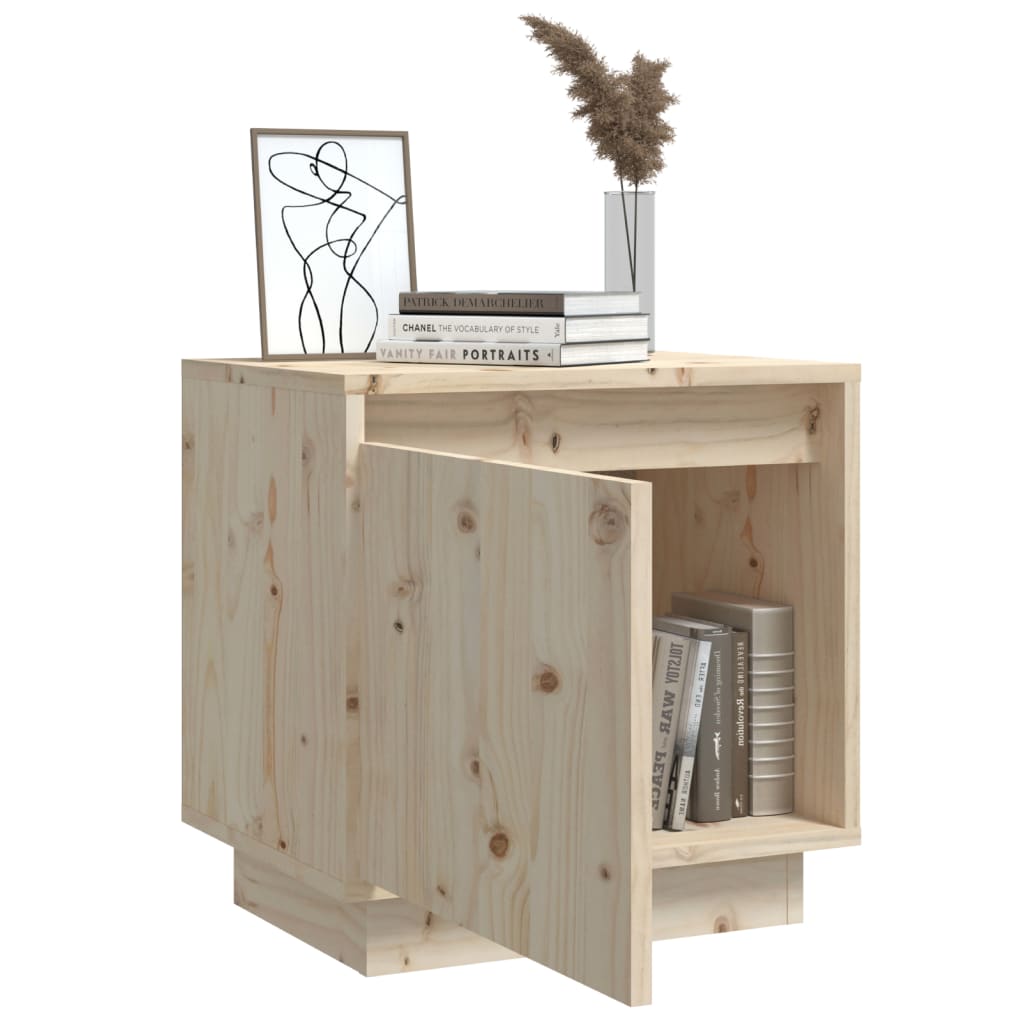 Bedside Cabinet 40x30x40 cm Solid Wood Pine