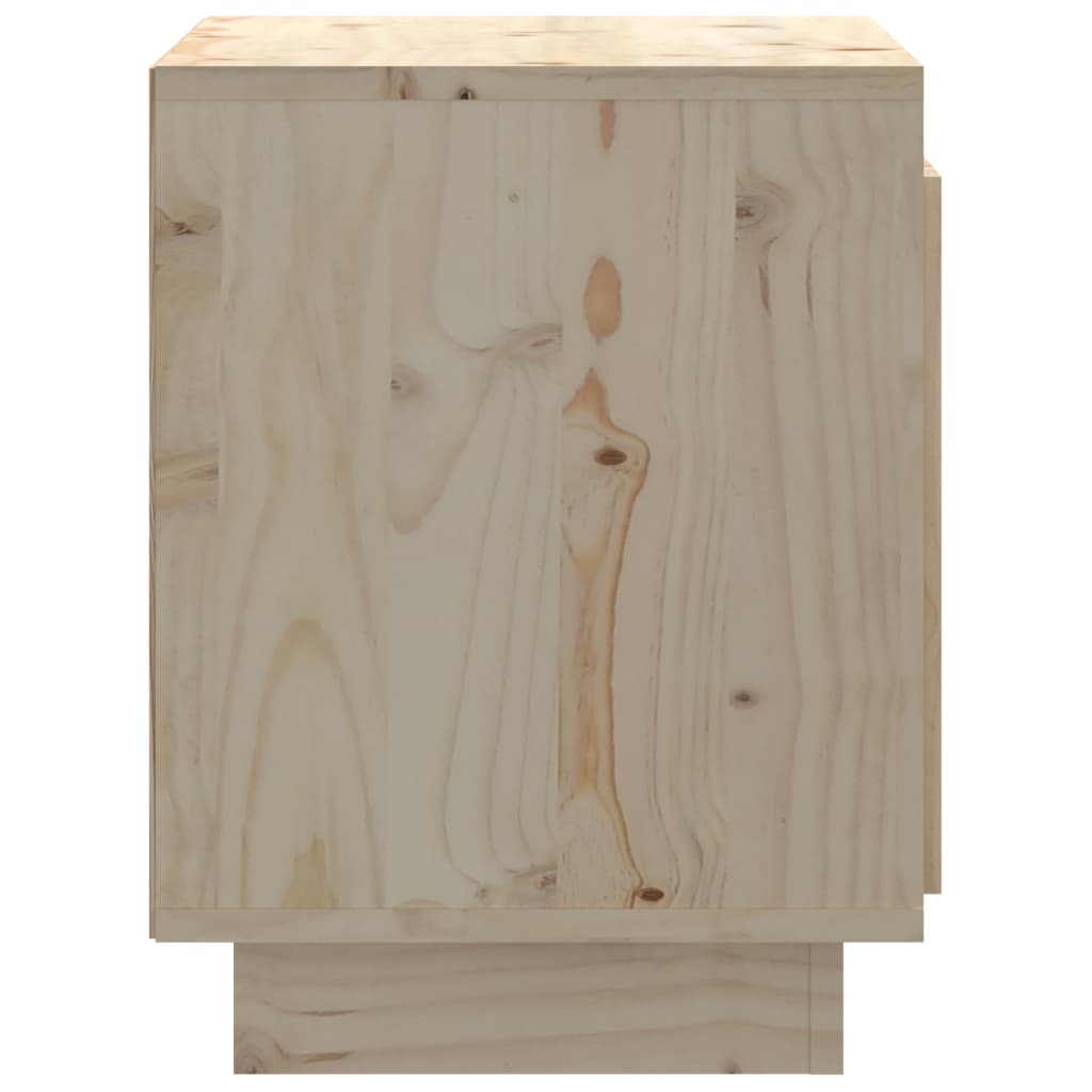 Bedside Cabinet 40x30x40 cm Solid Wood Pine