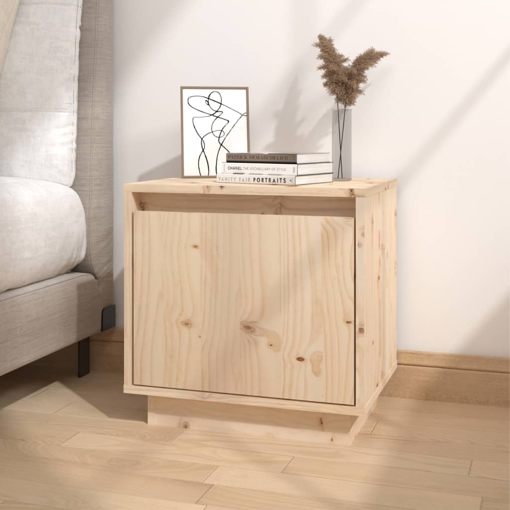 Bedside Cabinet 40x30x40 cm Solid Wood Pine