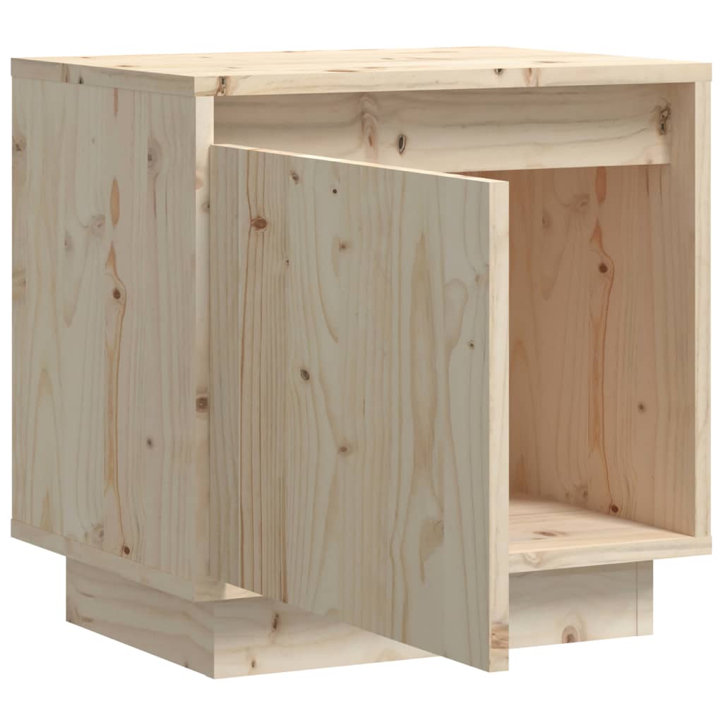 Bedside Cabinets 2 pcs 40x30x40 cm Solid Wood Pine