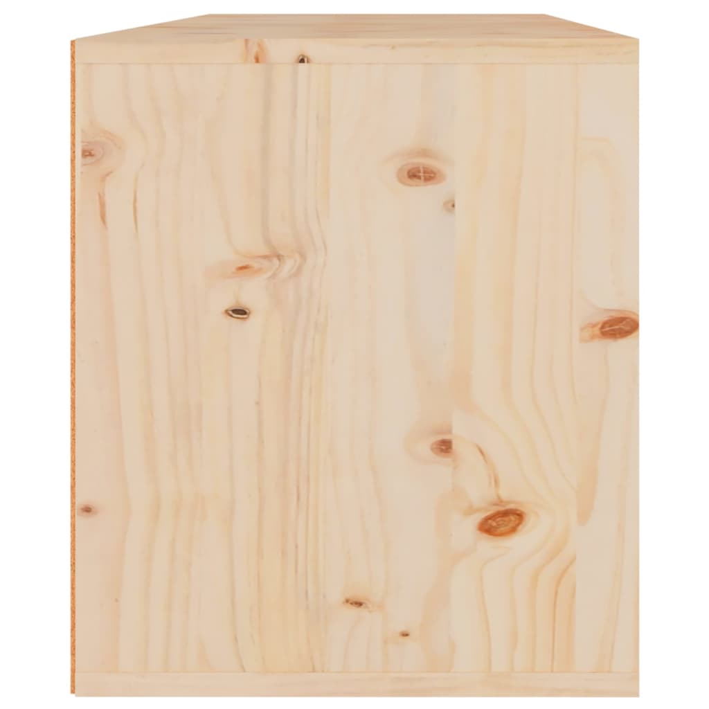 Wall Cabinets 2 pcs 45x30x35 cm Solid Wood Pine