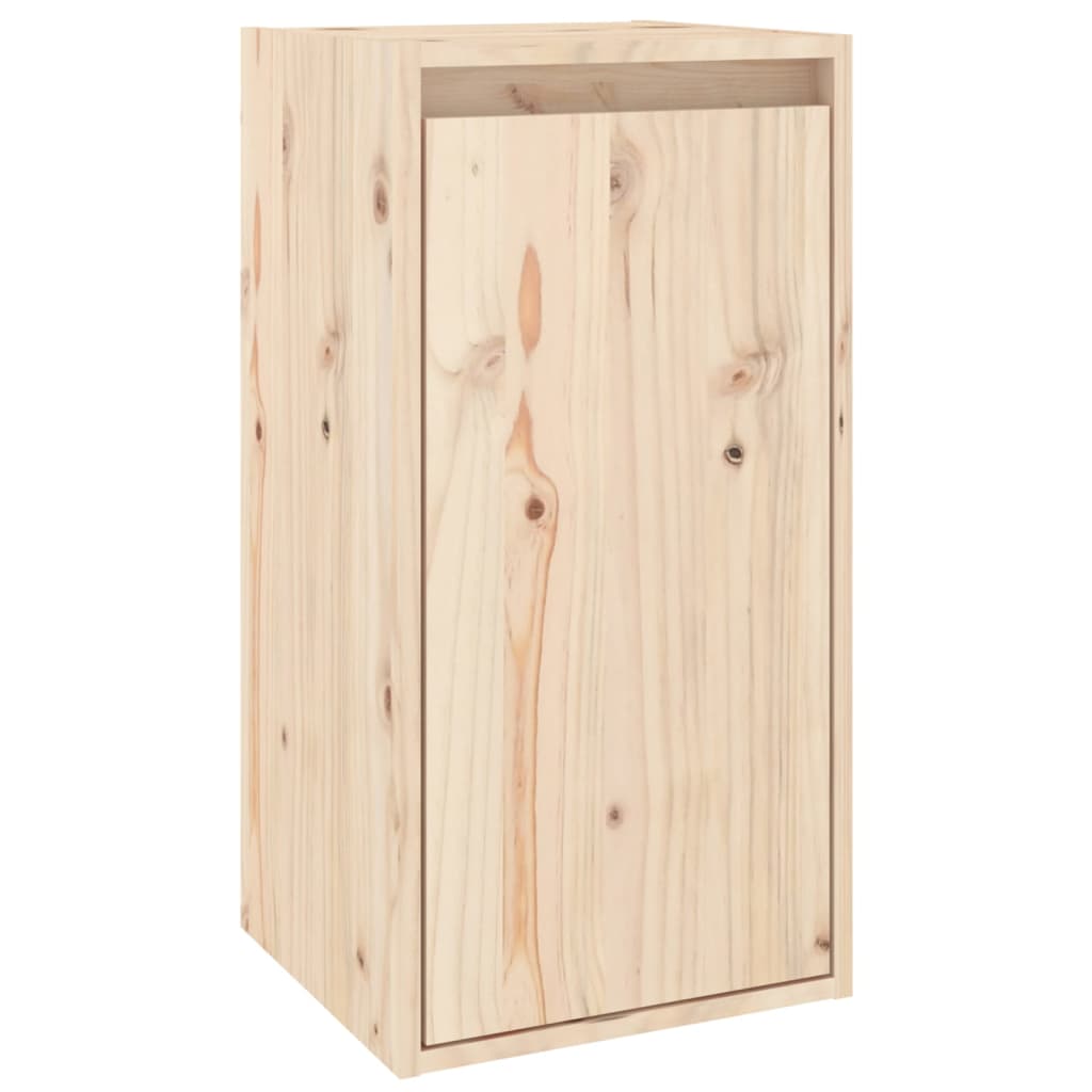 Wall Cabinet 30x30x60 cm Solid Wood Pine