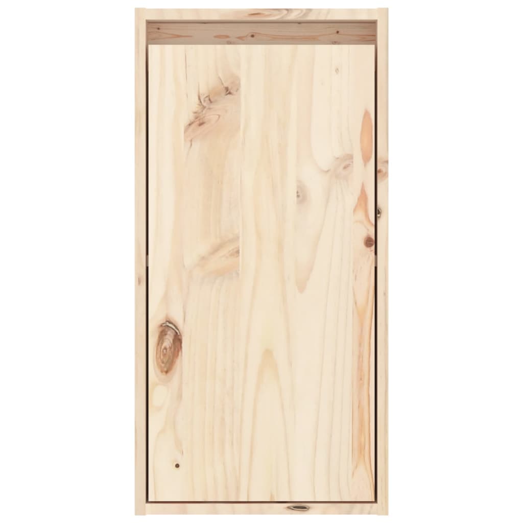 Wall Cabinets 2 pcs 30x30x60 cm Solid Wood Pine