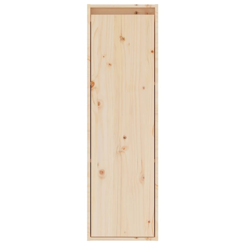 Wall Cabinets 2 pcs 30x30x100 cm Solid Wood Pine