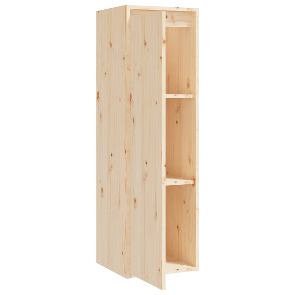 Wall Cabinets 2 pcs 30x30x100 cm Solid Wood Pine