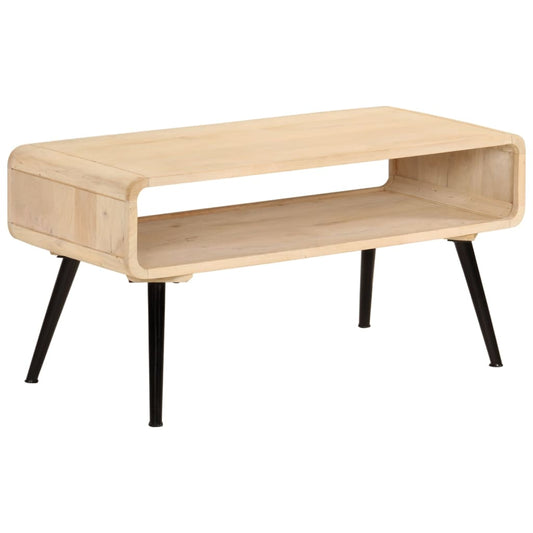 Coffee Table 95x40x45 cm Solid Wood Mango