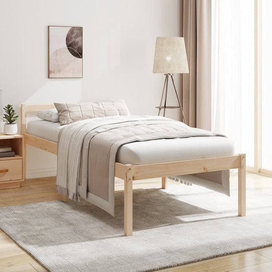 Senior Bed 90x190 cm Solid Wood Pine