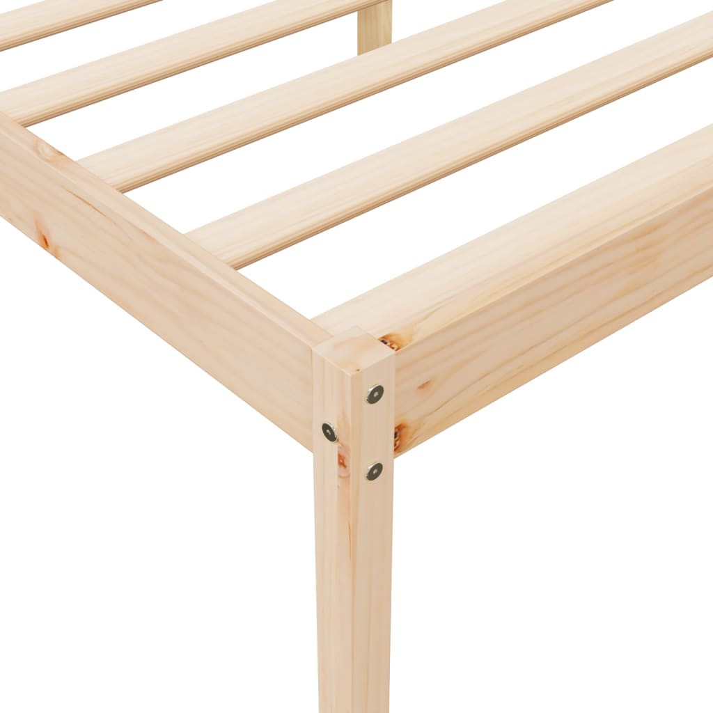 Senior Bed 135x190 cm Solid Wood Pine