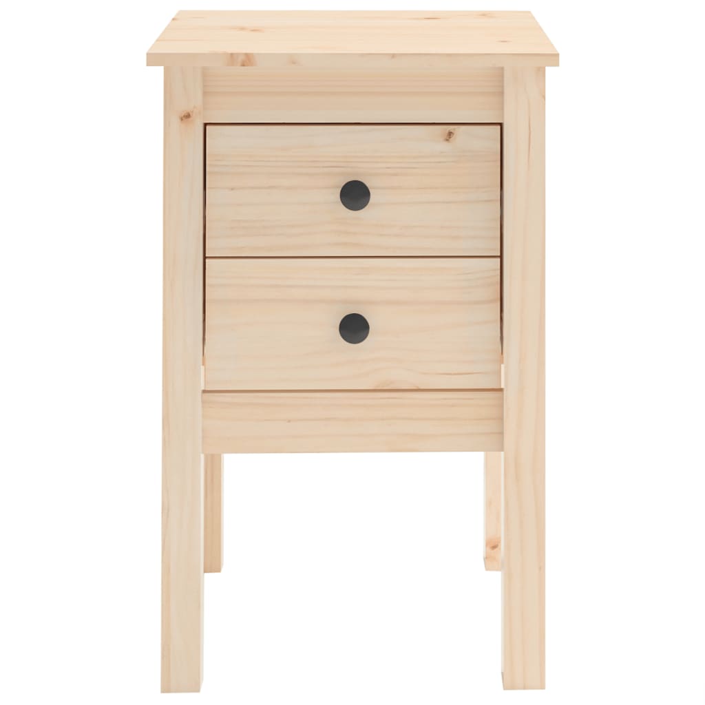 Bedside Cabinets 2 pcs 40x35x61.5 cm Solid Wood Pine