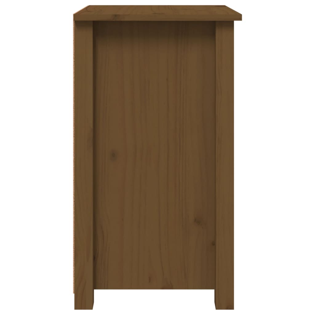 Bedside Cabinets 2 pcs Honey Brown 40x35x61.5 cm Solid Wood Pine