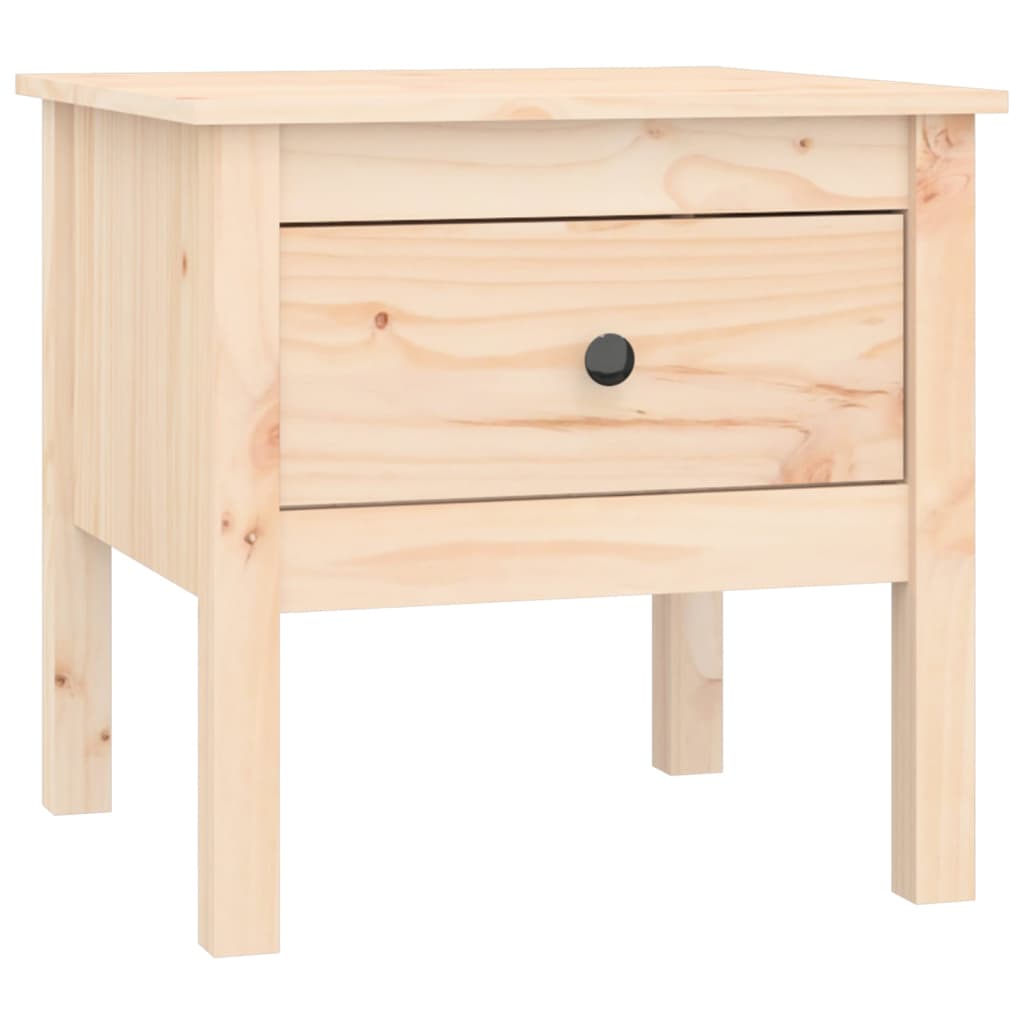 Side Tables 2 pcs 50x50x49 cm Solid Wood Pine