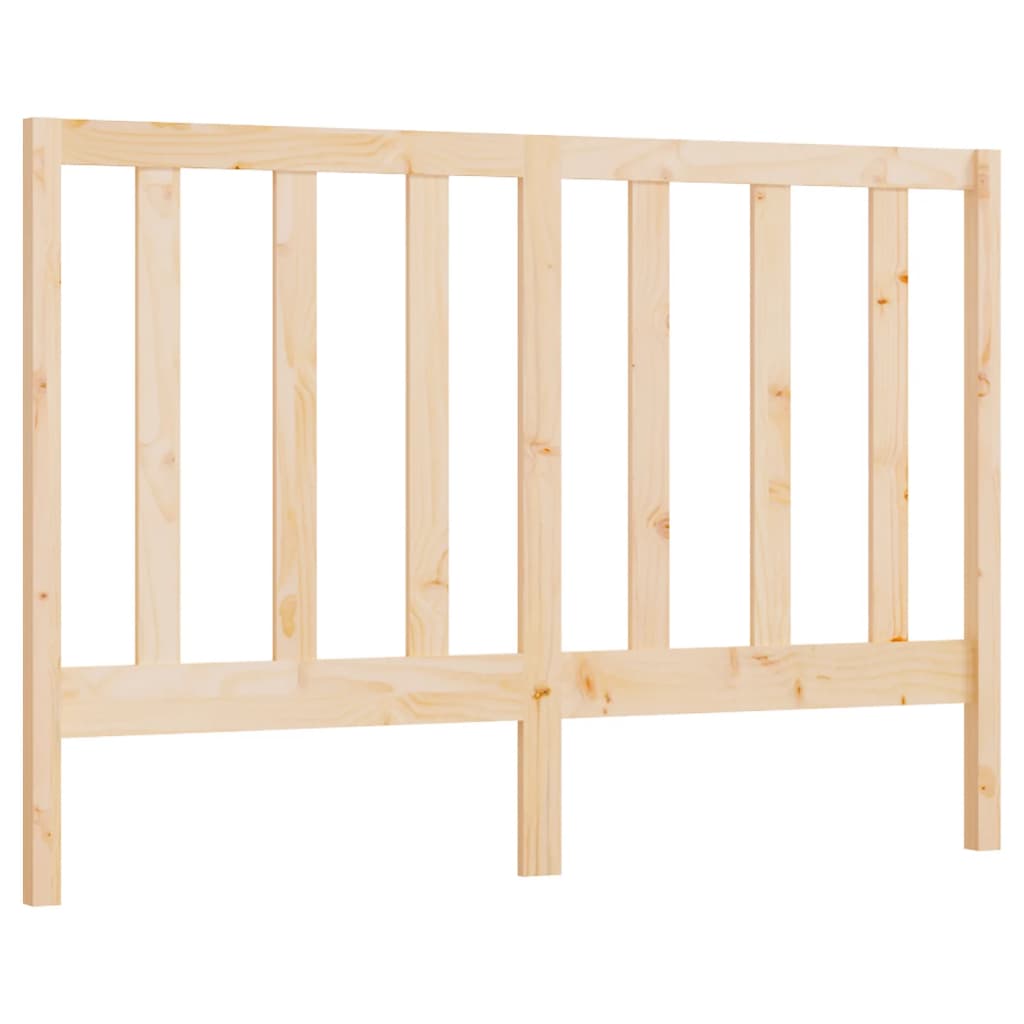 Bed Headboard 156x4x100 cm Solid Wood Pine