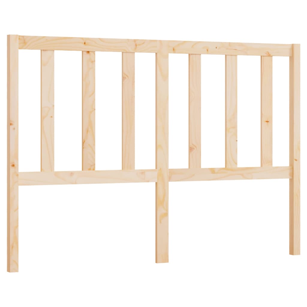 Bed Headboard 156x4x100 cm Solid Wood Pine