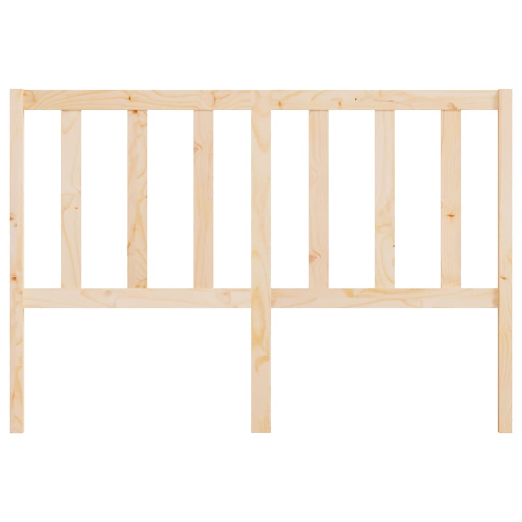 Bed Headboard 156x4x100 cm Solid Wood Pine