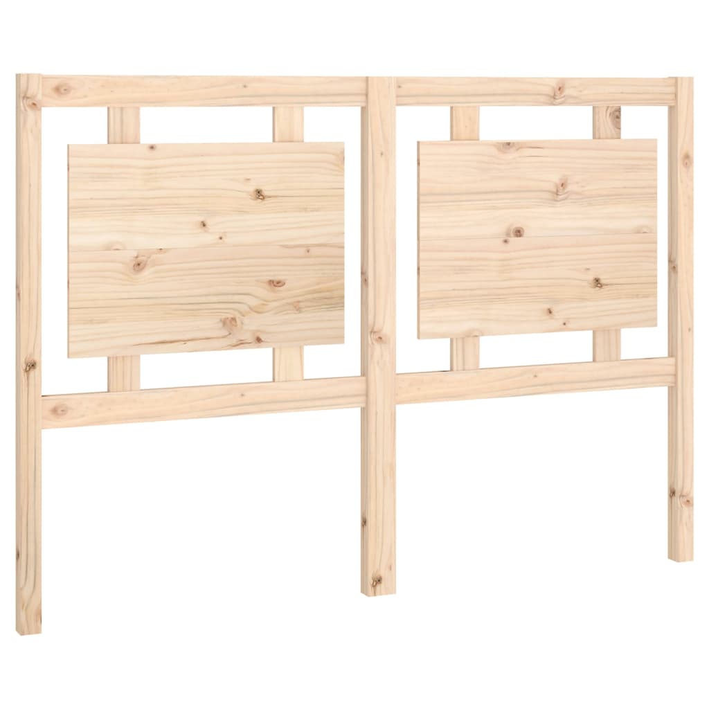 Bed Headboard 140.5x4x100 cm Solid Wood Pine