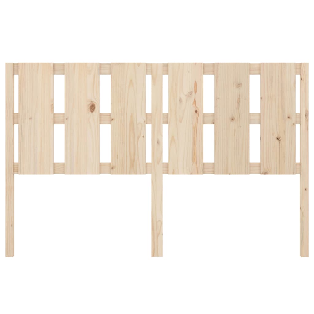 Bed Headboard 155.5x4x100 cm Solid Wood Pine