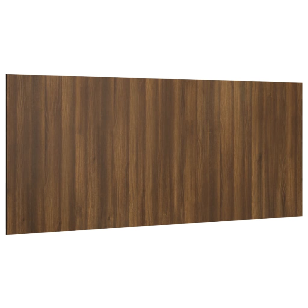 Bed Headboard Brown Oak 200x1.5x80 cm Engineered Wood