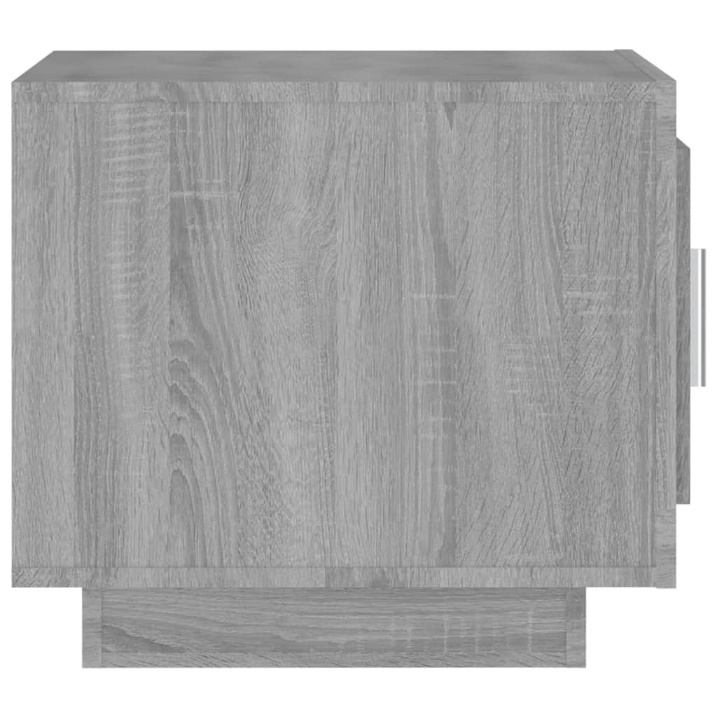 Coffee Table Grey Sonoma 51x50x45 cm Engineered Wood