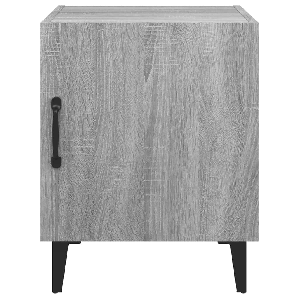 Bedside Cabinet Grey Sonoma Engineered Wood