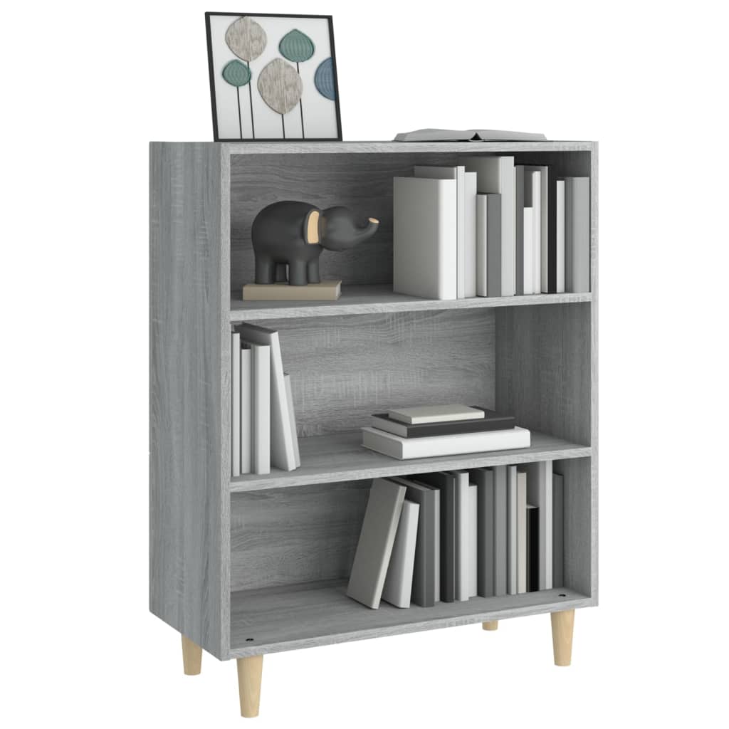 Sideboard Grey Sonoma 69.5x32.5x90 cm Engineered Wood