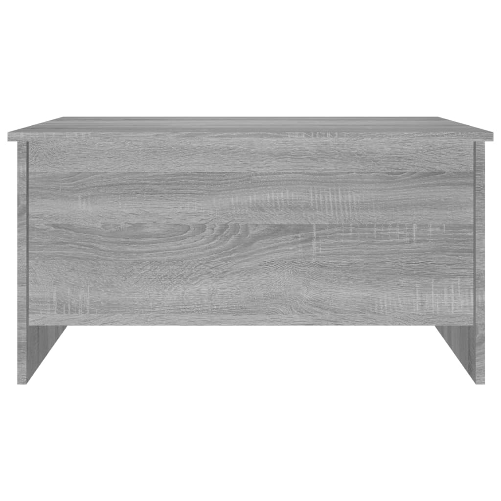 Coffee Table Grey Sonoma 80x55.5x41.5 cm Engineered Wood