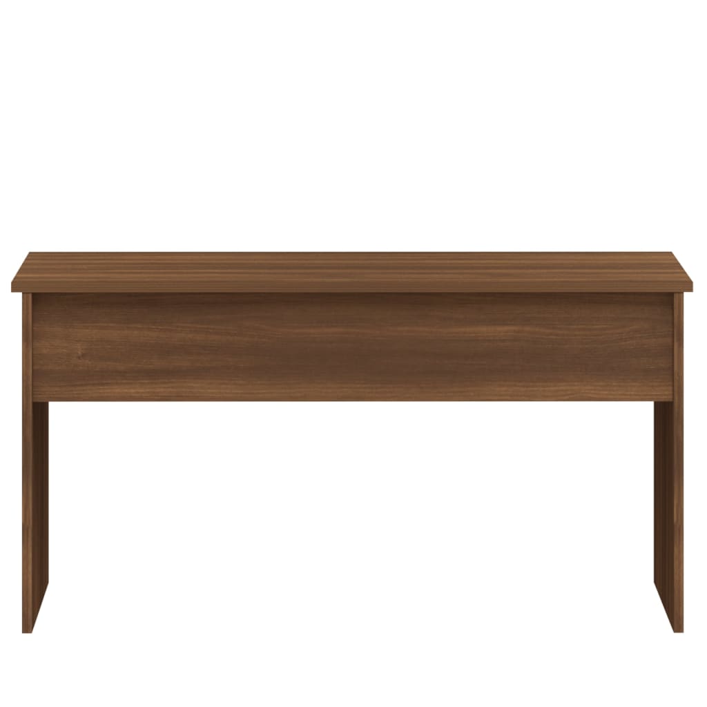 Coffee Table Brown Oak 102x50.5x52.5 cm Engineered Wood