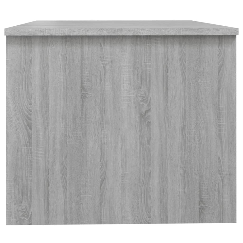 Coffee Table Grey Sonoma 80x50x42.5 cm Engineered Wood