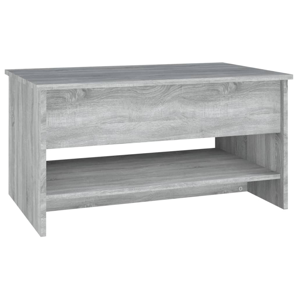 Coffee Table Grey Sonoma 80x50x40 cm Engineered Wood