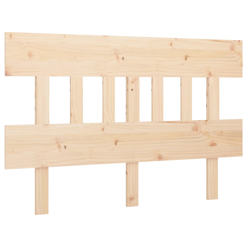 Bed Headboard 183.5x3x81 cm Solid Wood Pine