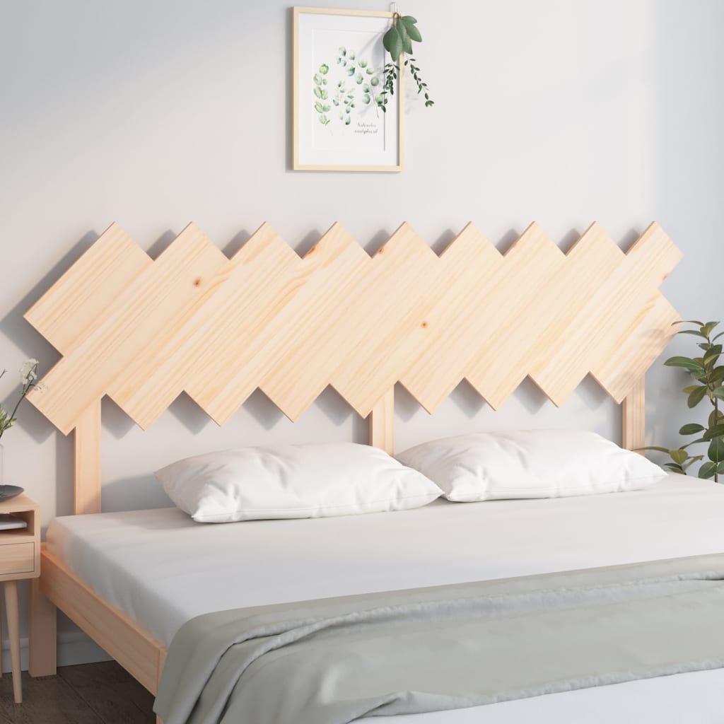 Bed Headboard 178x3x80.5 cm Solid Wood Pine